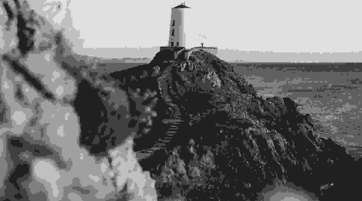 Approaching lighthouse